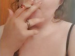 pai, amador, adolescente, casal, bbw, puta-slut, britânico, fetiche, sozinho, fumando