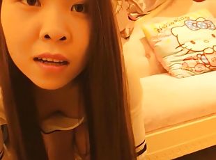 Asian maid fucks and sucks cock at the casting