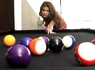 Nikki Bishop wants you to come and fuck her on the pool table