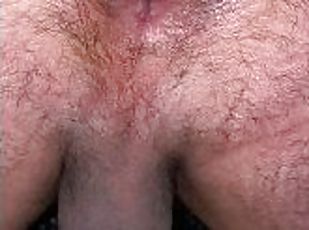 Straight Latino Hairy Asshole Spread Close-up