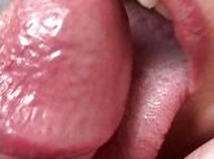 Cum in her little mouth