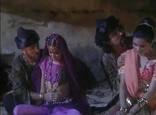 Indian cougar ravished hardcore yelling in group sex