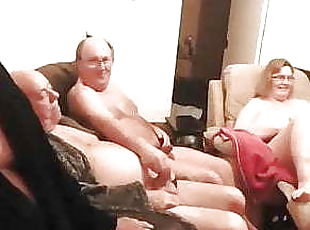 upintime2 Mature British swingers play on cam montage