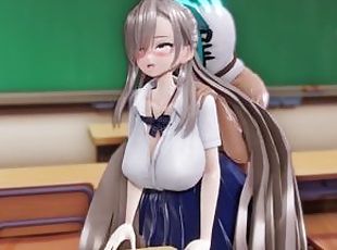 Asuna Classroom Sex [Blue Archive]