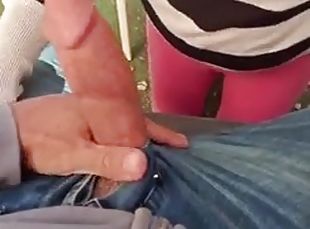 Blowjob in the Garden POV Diana S