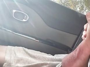 Handjob in Car