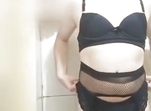 I masturbated in the lingerie I was wearing