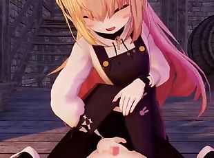 Cute Alice - Sex with thighs 3D HENTAI