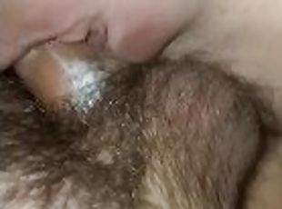 Fucking wifes creamy pussy