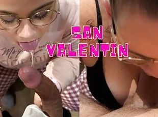 MY STEP-COUSIN GIVES ME A GOOD BLOWJOB/EXCLUSIVE BLOWJOB FOR VALENTINE'S DAY