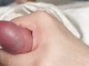 Cumming while jerking off