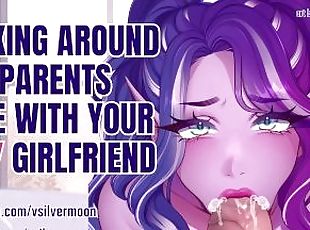 ASMR Girlfriend Experience: Down & Dirty at Your Parents House [Audio Porn] [Blowjob] [Doggystyle]