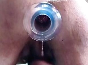 Hollow plug insertion