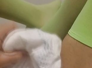 Sissy Cums Twice In A Diaper