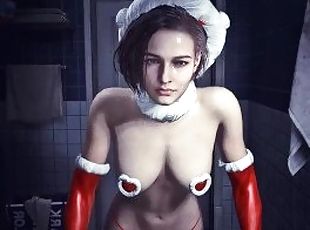 RE3 Jill sexy Christmas Outfit mod part 2