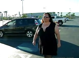Truly fat ass woman is stunning with a cock in her muff