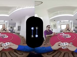 Badoink vr great poker risk with olivia austin vr porn