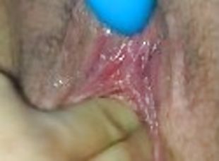 masturbación, orgasmo, preñada, squirting, amateur, madurita-caliente, juguete, mamá, consolador, madre