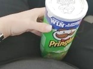 Paja patrocinada por Pringles