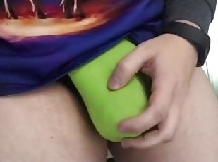 Huge Underwear Bulge Played With