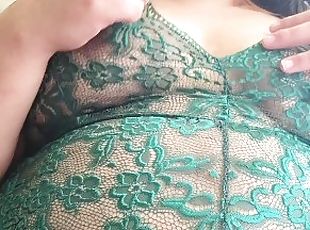 Green lingerie