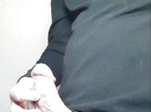 Edging Huge Cumshot From Veiny Cock