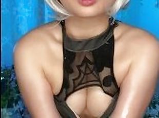 asien, masturbieren, muschi, dilettant, babe, beute, ladyboy, abisolieren, beule, unterwäsche