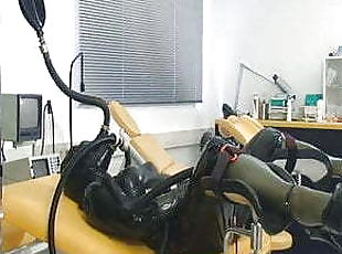 Gas mask heavy rubber medical