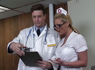 Dirty nurse Phoenix Marie needs doctor cock inside her