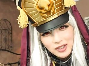 Kinky Japanese porn video with sexy Hakii Haruka in cosplay