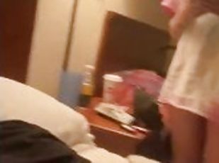 Fucking ebony girl in my hotel room