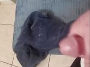 Man Moans Cumming Hard With Huge Edged Orgasm