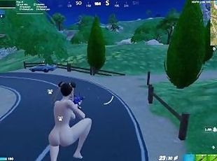 fortnite gameplay (chun li nude)