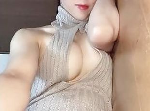 asiático, culo, tetas-grandes, masturbación, transexual, amateur, juguete, japonés, travesti, a-solas