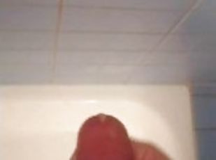 Giant Cumshot in the Shower