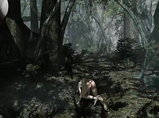 TOMB RAIDER NUDE EDITION COCK CAM GAMEPLAY #2