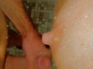 ligo, pandaraya, sa-labas, publiko, asawa-wife, baguhan, milf, ligo-shower