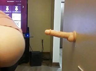 Sissy blowjob practice