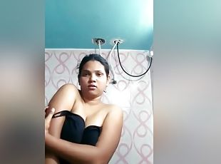 Today Exclusive-desi Girl Bathing