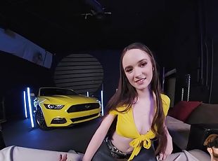 Bumblebee XXX Parody with Hazel Moore - Garage Hardcore Fuck With Skinny Teen