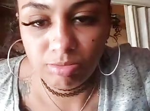 Curby big ass ebony ghetto slut solo on webcam