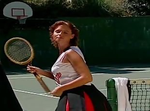 If you have never fucked a girl on a tennis court this scene