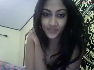 Hot Indian Girl On Her Webcam! (part 1)