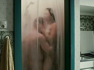 Sensual shower with a smoking hot celebrity