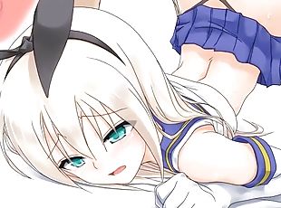 Shimakaze stern entry deep creampie doggy style movie