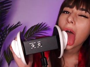 LUNAREXX ASMR HOT EAR LICKING IN MY RED ROAD