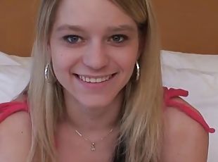 Deaf teenager makes her first porn