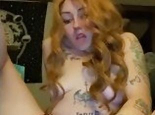 Sexy Ginger Fucks Herself