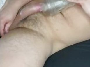 Fleshlight fucker with big balls and big cock