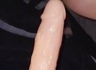 Anal Squirts With My New Squirting Dildo